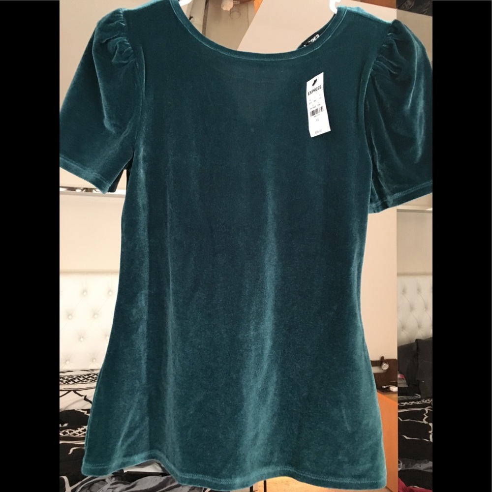 Express Velvet blouse